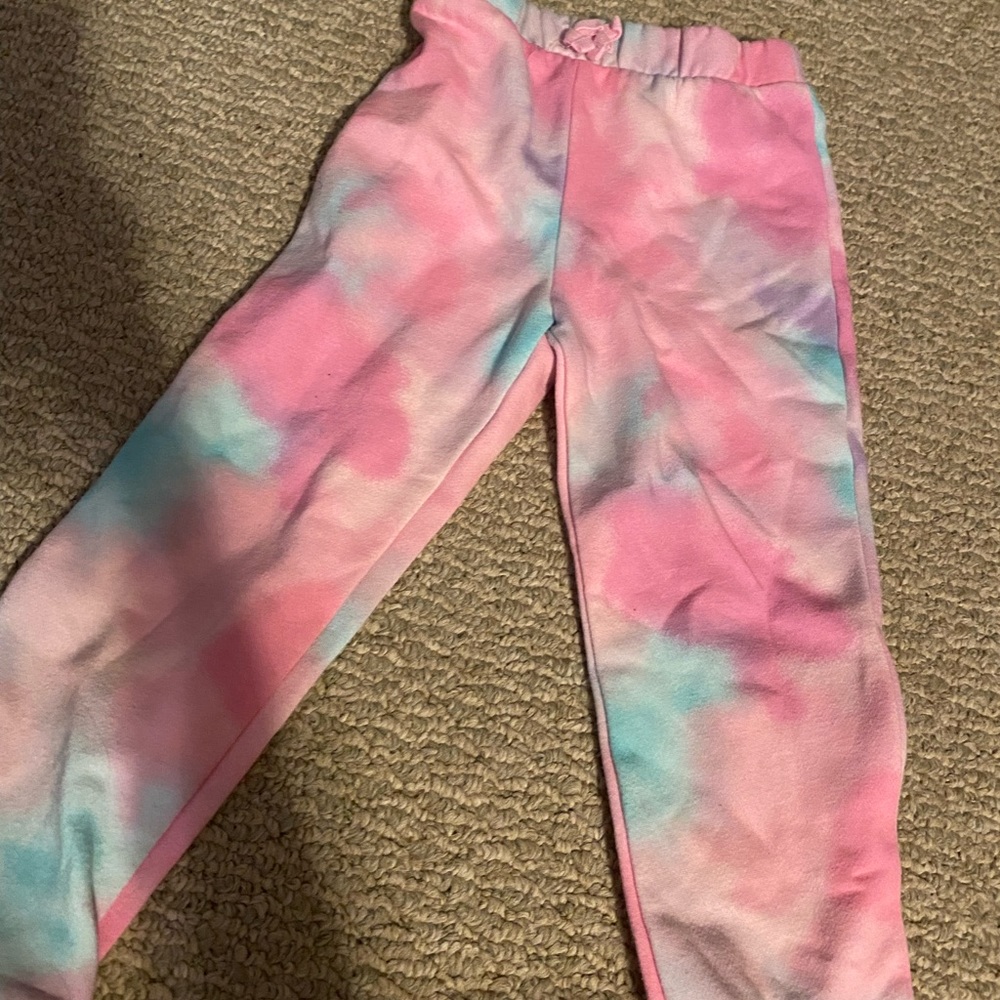 Little girls sweat pants